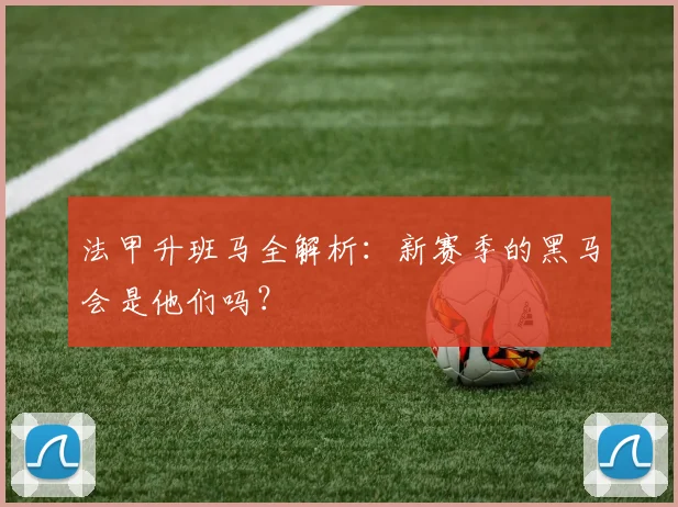 法甲升班马全解析:新赛季的黑马会是他们吗?